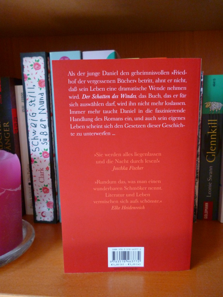 [Rezension] Der Schatten des Windes ninespo